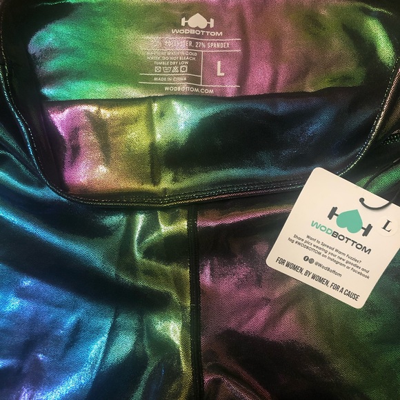 Wodbottom 5 inch shimmer shorts. - Picture 3 of 3